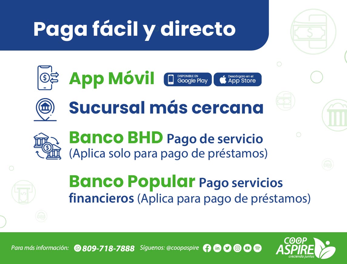 Canales de pago pw-Mobile