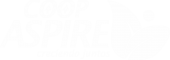 LOGO COOPASPIRE en blanco